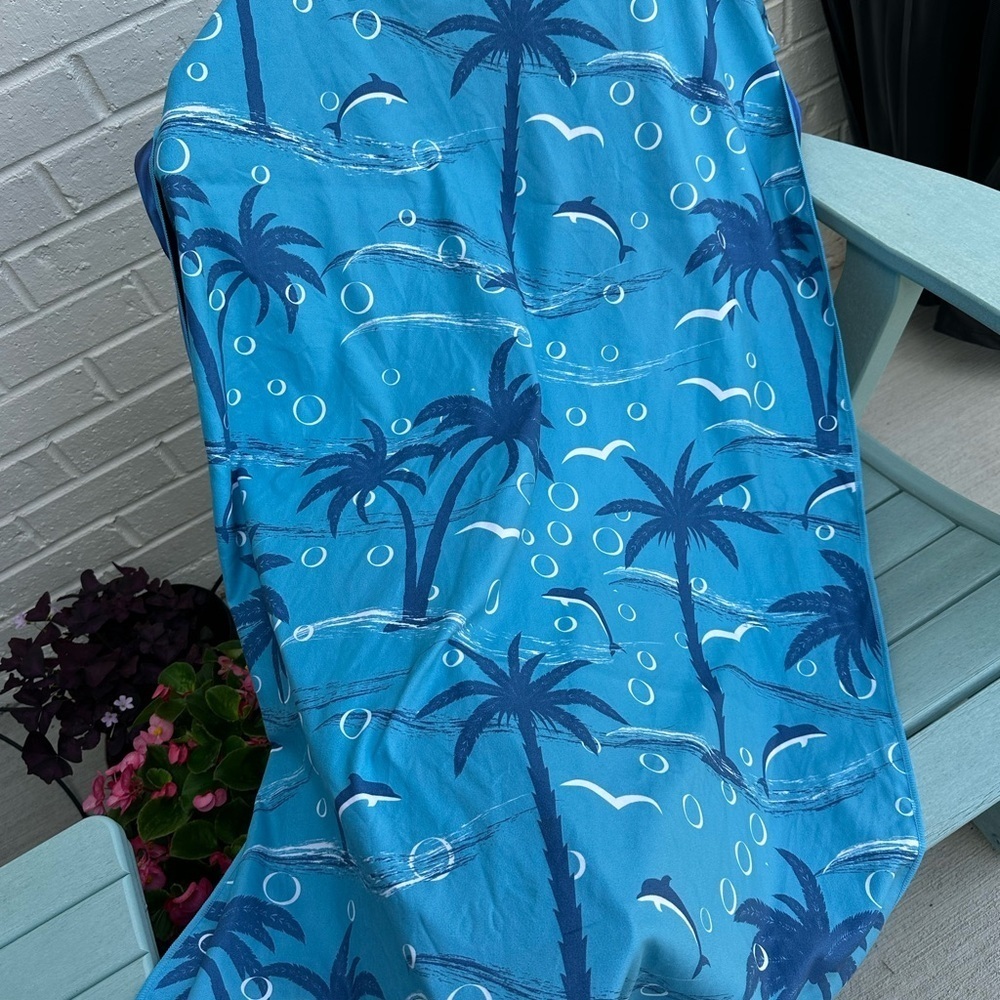 Microfiber Beach Towel, Double Sided, Two Designs, Oversized, Quick dry, Soft